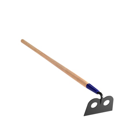 Bon Tool Bon 11-436 Mortar Hoe, 7", 60" Wood Handle 11-436